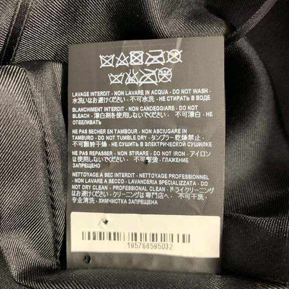 SAINT LAURENT Black Calfskin Leather Mini Skirt - Picture 7 of 7